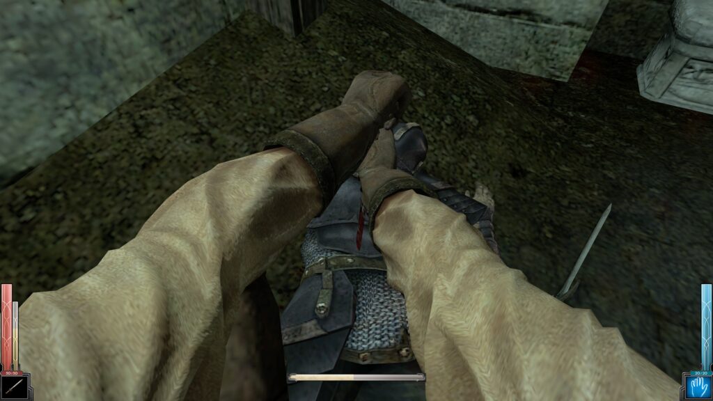 Добивание врага в Dark Messiah Might and Magic