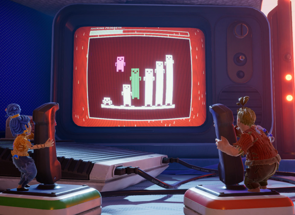 Скриншот из игры It Takes Two — кооперативная игра на двоих игроков