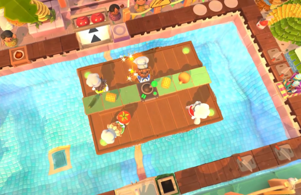 Скриншот из игры Overcooked! 2 - кооперативная игра на двоих игроков