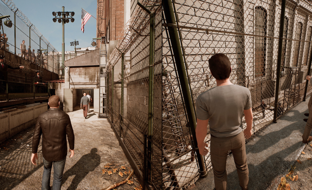 Скриншот из игры A Way Out — кооперативная игра на двоих игроков